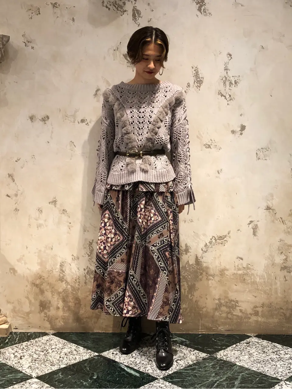 GRACE CONTINENTAL The Banquet HOSHINO コーディネート画像