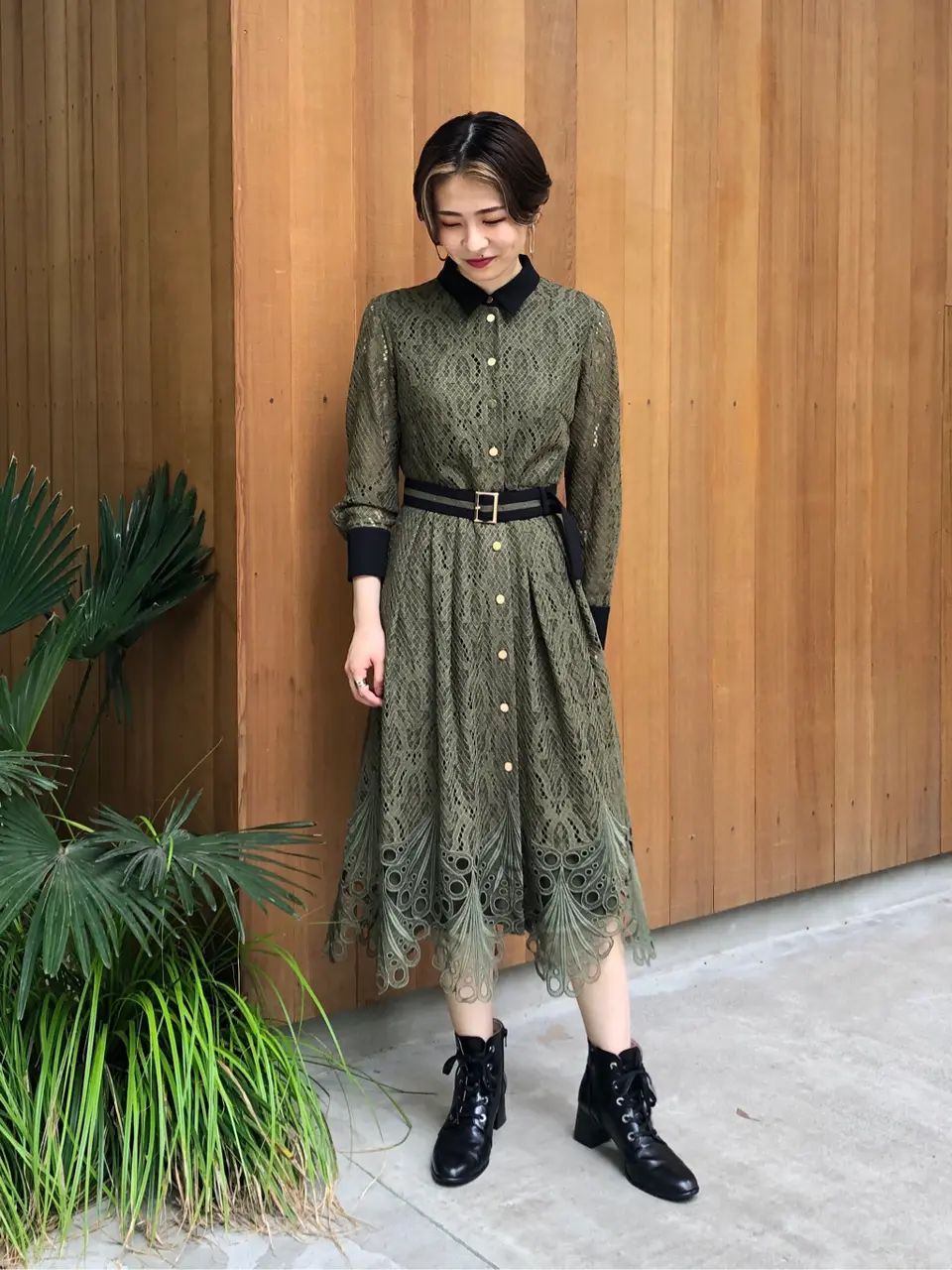 GRACE CONTINENTAL The Banquet HOSHINO コーディネート画像