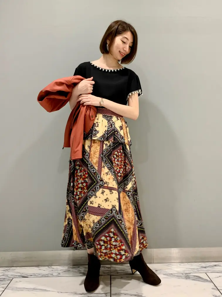 GRACE CONTINENTAL The Banquet eri コーディネート画像