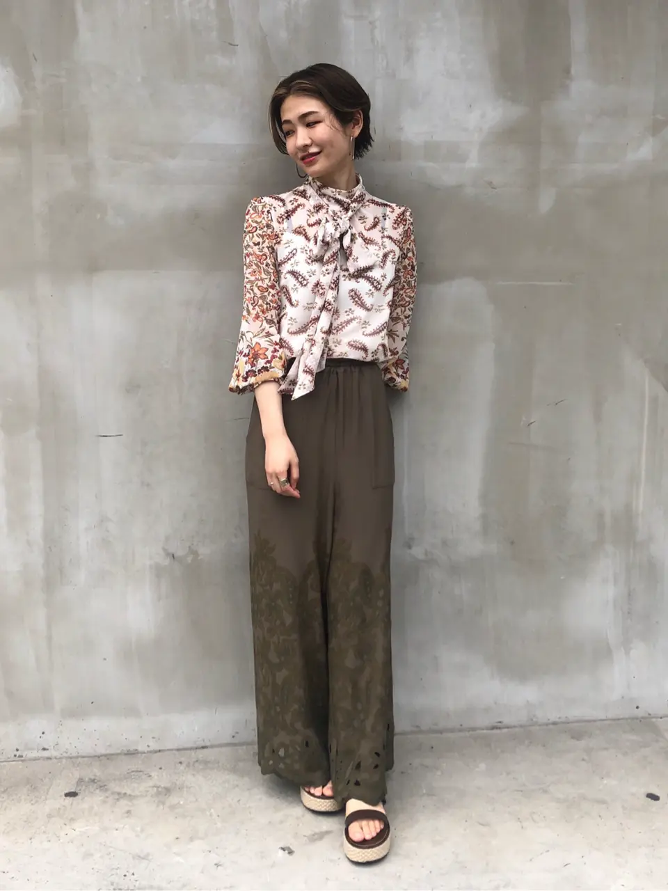 GRACE CONTINENTAL The Banquet HOSHINO コーディネート画像