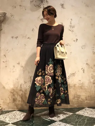 GRACE CONTINENTAL The Banquet HOSHINO コーディネート画像