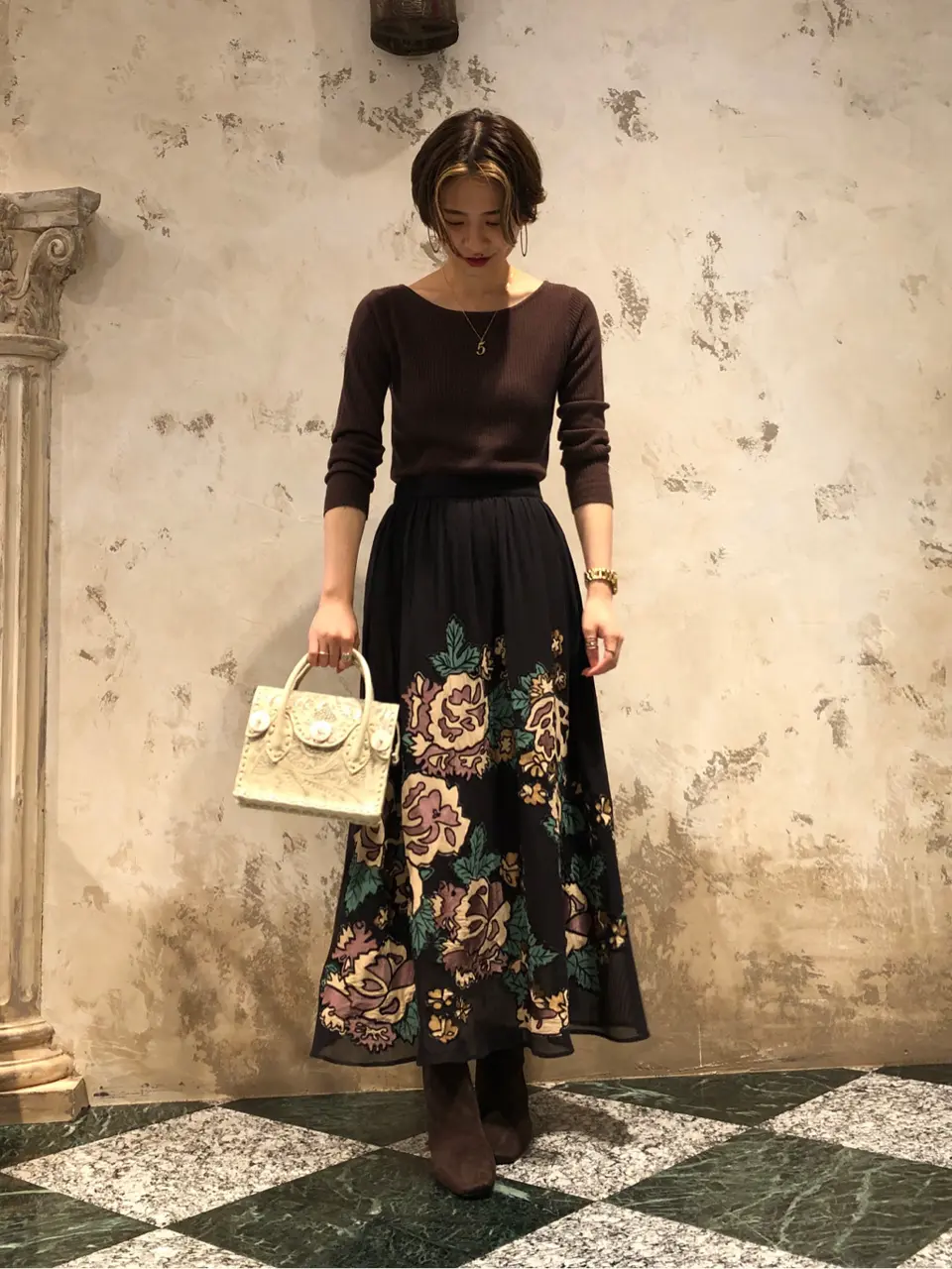 GRACE CONTINENTAL The Banquet HOSHINO コーディネート画像