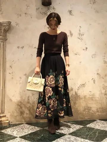 GRACE CONTINENTAL The Banquet HOSHINO コーディネート画像