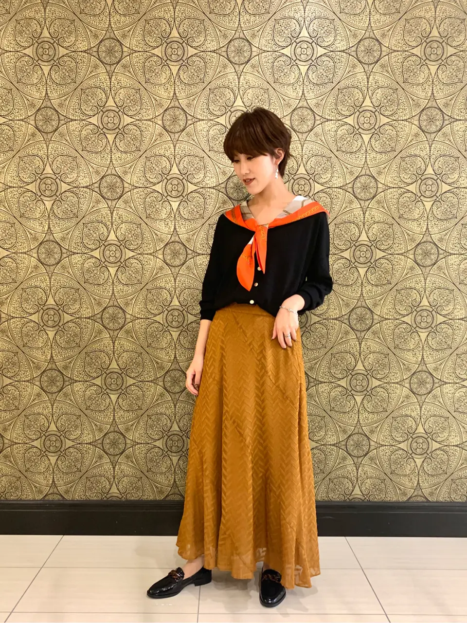 GRACE CONTINENTAL The Banquet 平岩　みなみ コーディネート画像