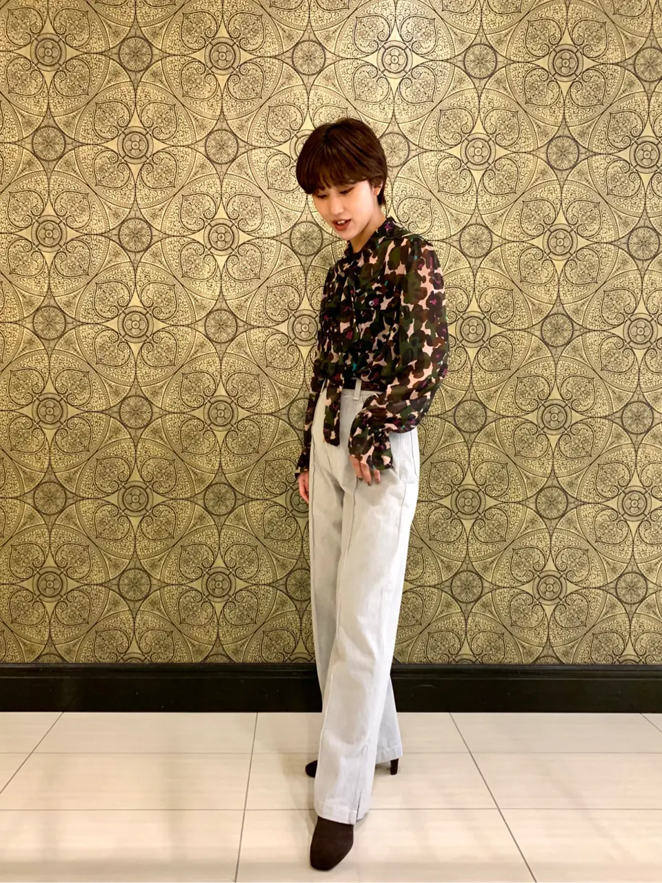 GRACE CONTINENTAL The Banquet 平岩　みなみ コーディネート画像