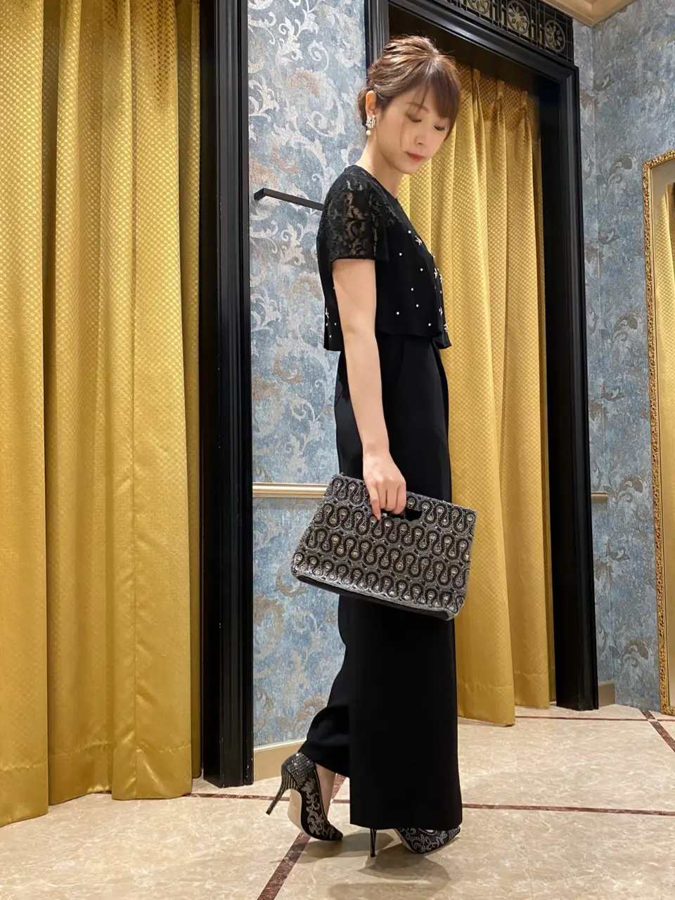 GRACE CONTINENTAL The Banquet Aya. コーディネート画像