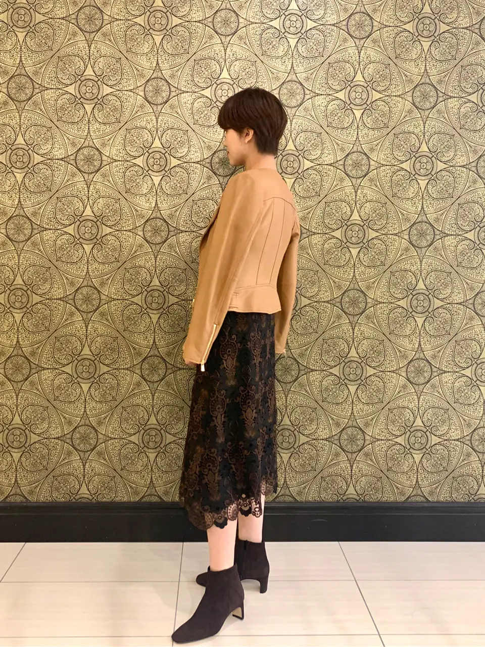 GRACE CONTINENTAL The Banquet 平岩　みなみ コーディネート画像