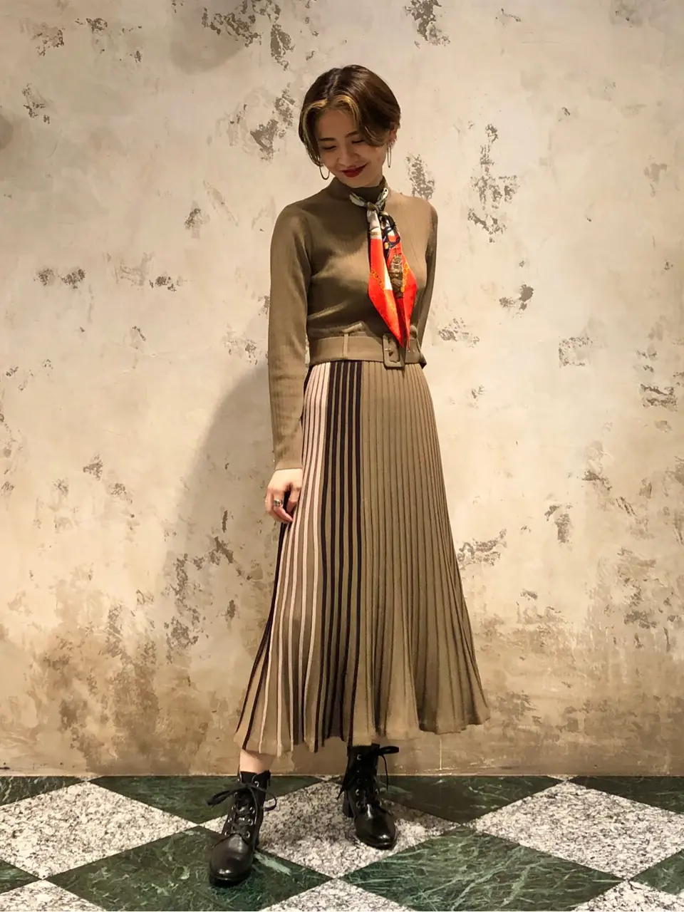 GRACE CONTINENTAL The Banquet HOSHINO コーディネート画像