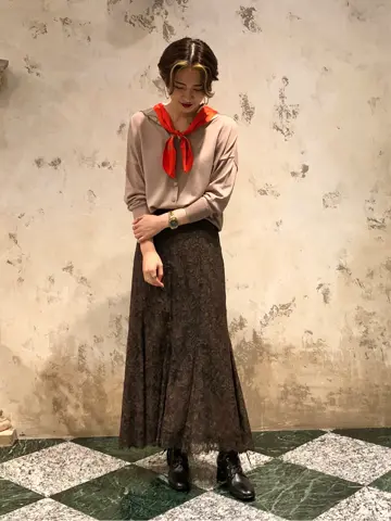 GRACE CONTINENTAL The Banquet HOSHINO コーディネート画像