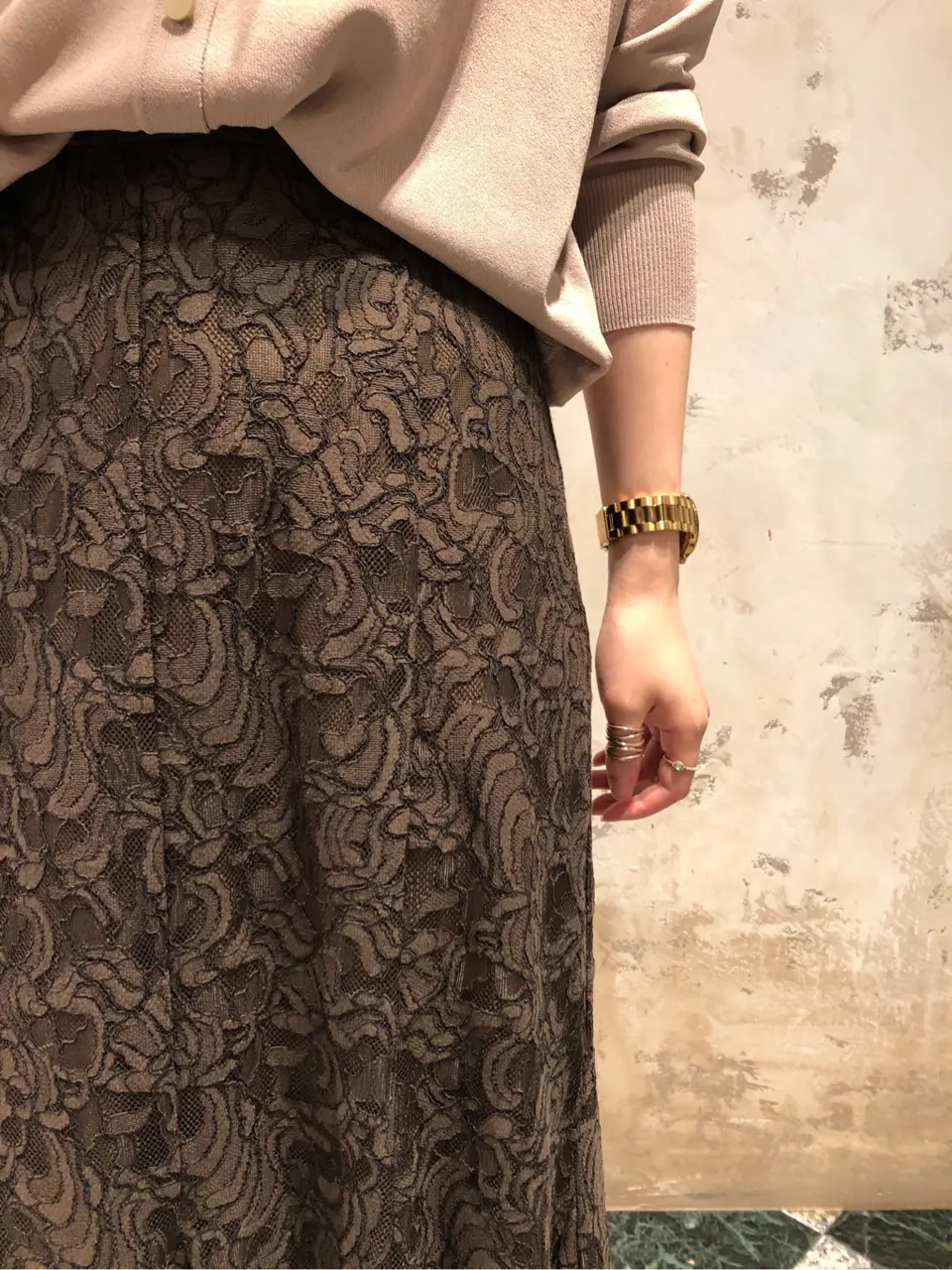 GRACE CONTINENTAL The Banquet HOSHINO コーディネート画像