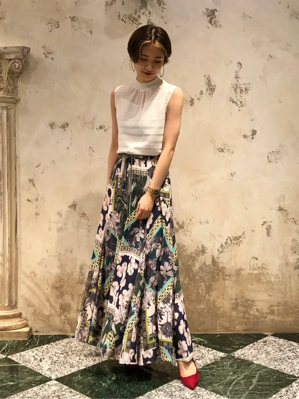 GRACE CONTINENTAL The Banquet HOSHINO コーディネート画像