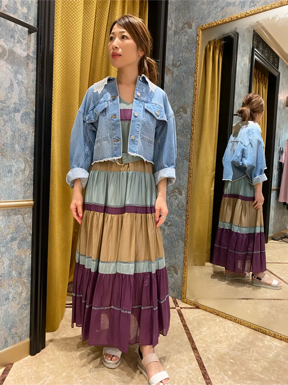 GRACE CONTINENTAL The Banquet 泉　智子 コーディネート画像