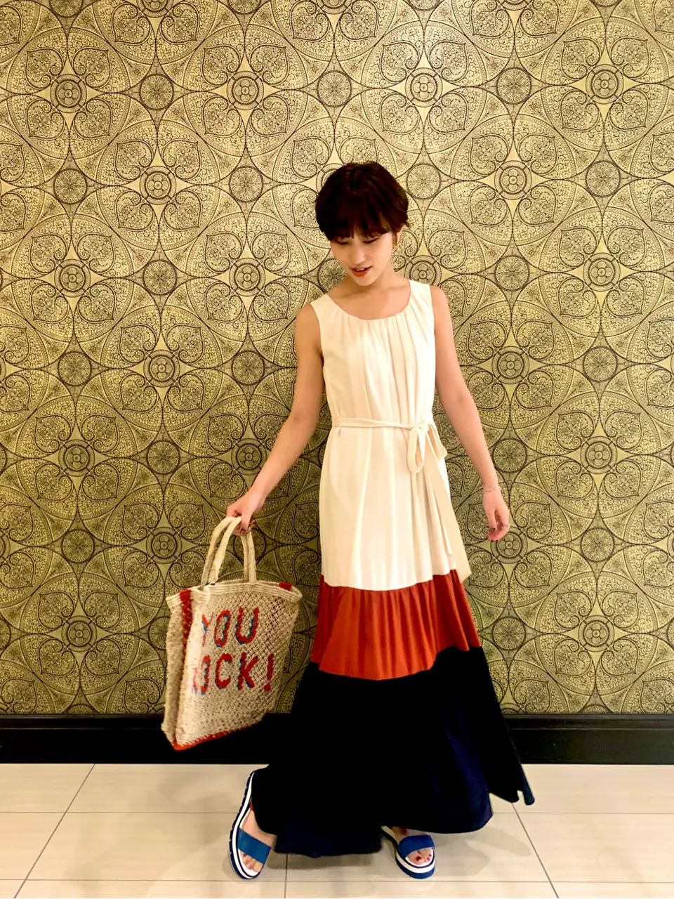 GRACE CONTINENTAL The Banquet 平岩　みなみ コーディネート画像