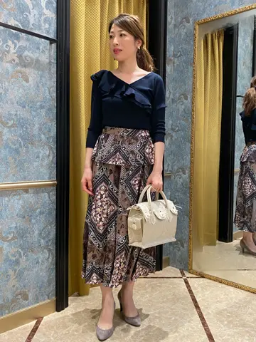 GRACE CONTINENTAL The Banquet 泉　智子 コーディネート画像