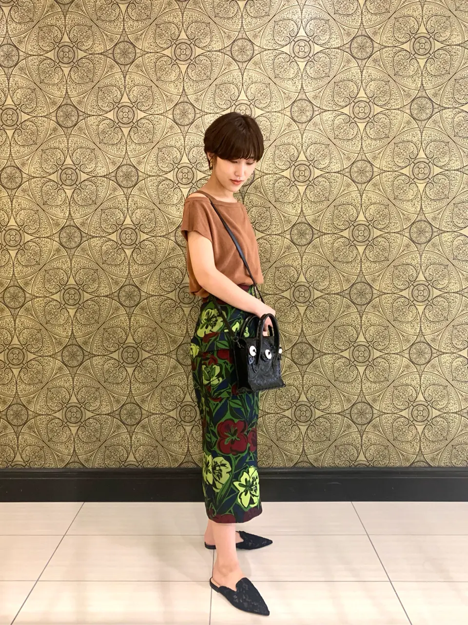 GRACE CONTINENTAL The Banquet 平岩　みなみ コーディネート画像