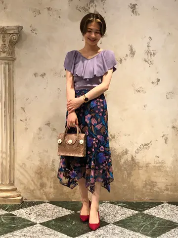 GRACE CONTINENTAL The Banquet HOSHINO コーディネート画像