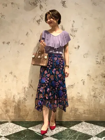 GRACE CONTINENTAL The Banquet HOSHINO コーディネート画像