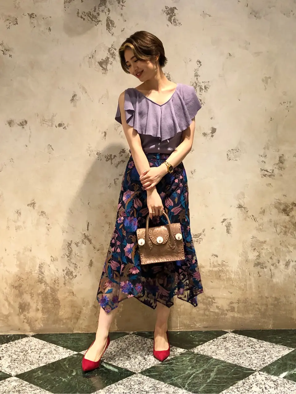 GRACE CONTINENTAL The Banquet HOSHINO コーディネート画像