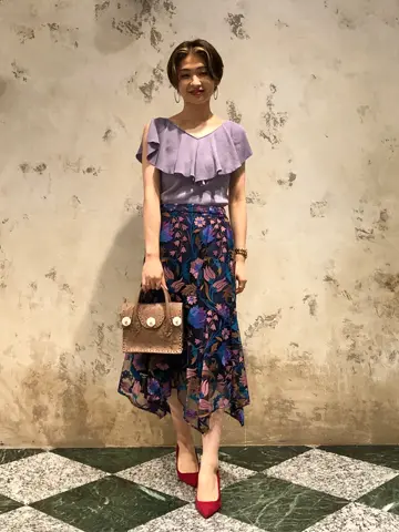 GRACE CONTINENTAL The Banquet HOSHINO コーディネート画像