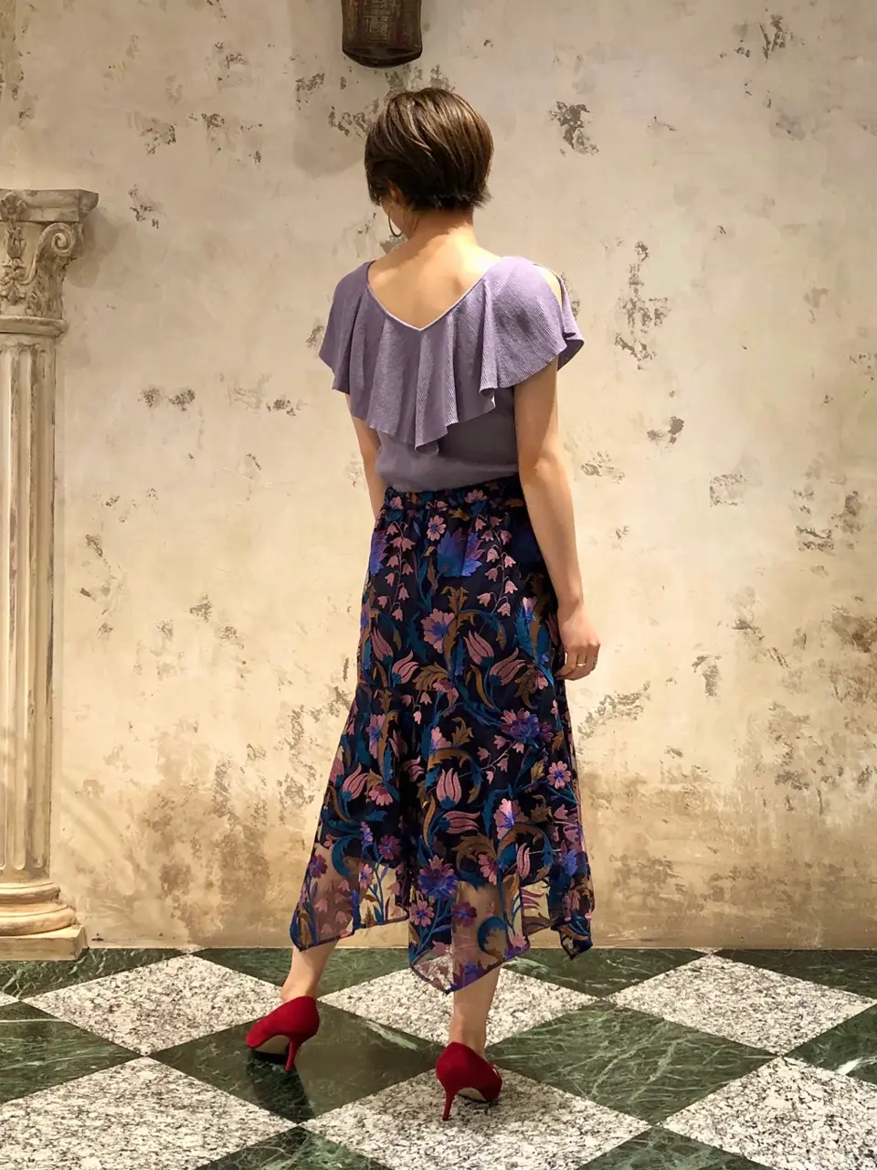 GRACE CONTINENTAL The Banquet HOSHINO コーディネート画像