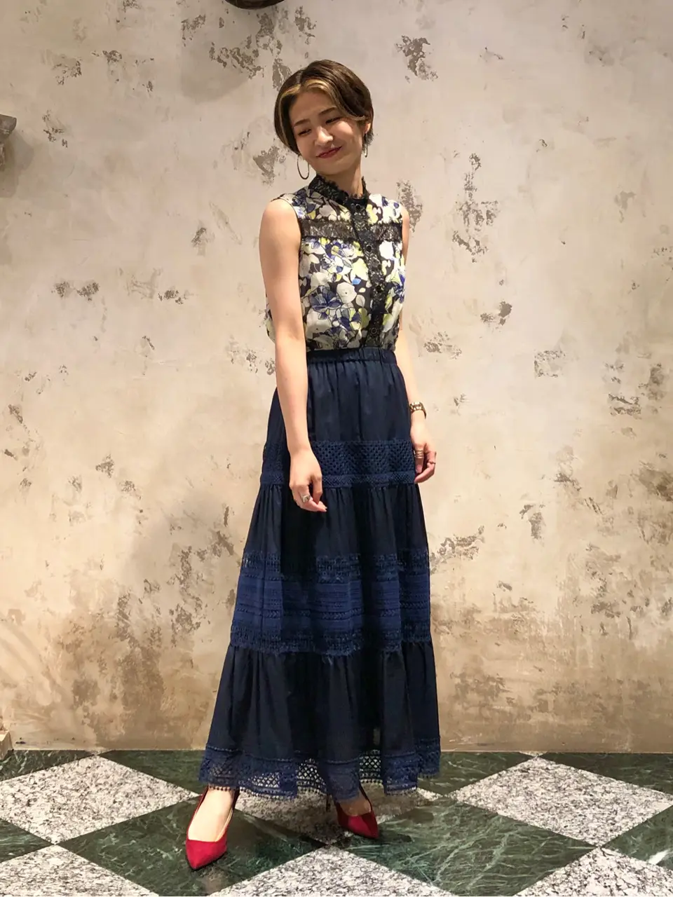 GRACE CONTINENTAL The Banquet HOSHINO コーディネート画像