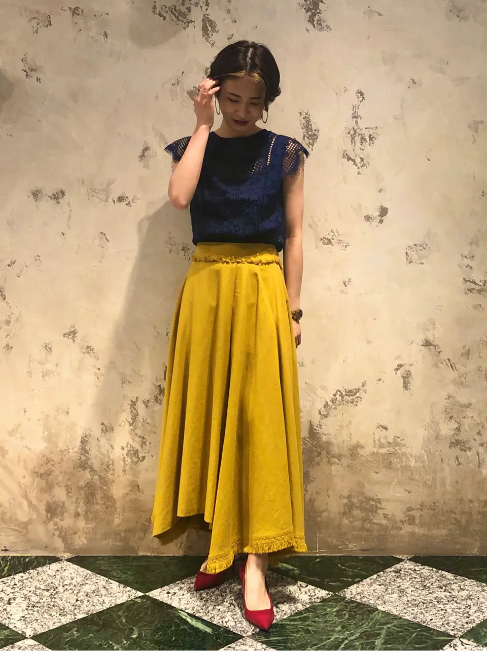 GRACE CONTINENTAL The Banquet HOSHINO コーディネート画像