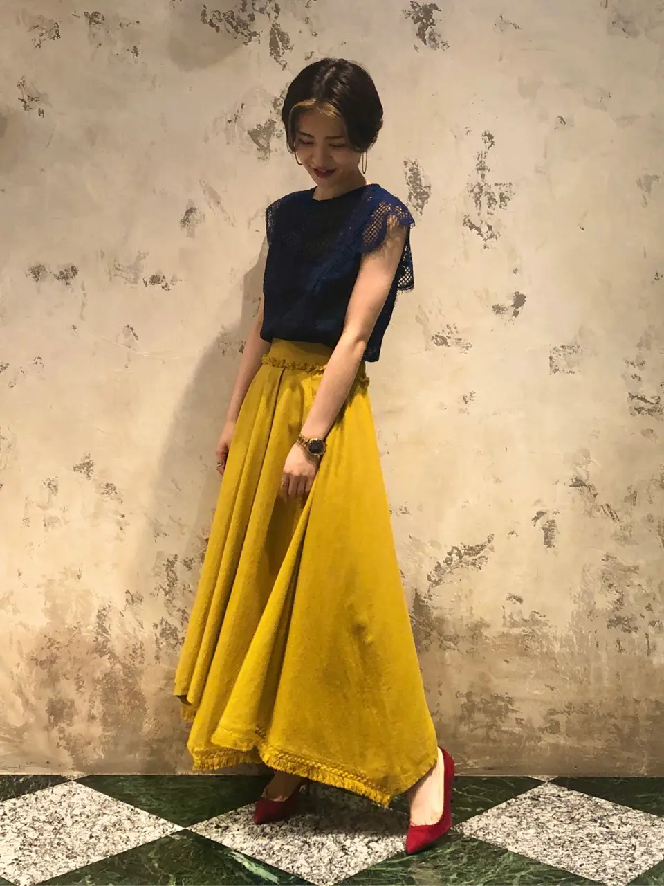 GRACE CONTINENTAL The Banquet HOSHINO コーディネート画像