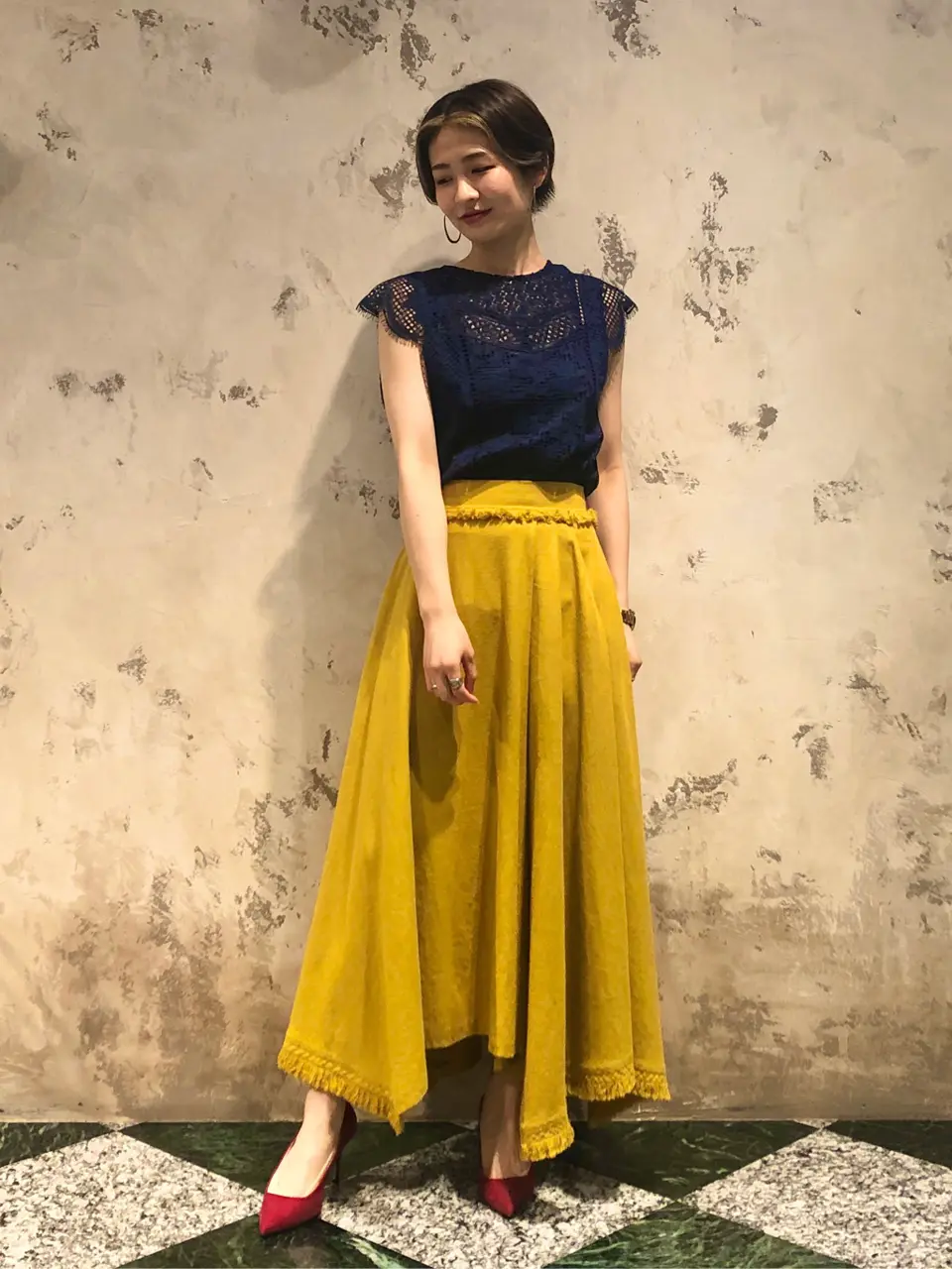 GRACE CONTINENTAL The Banquet HOSHINO コーディネート画像