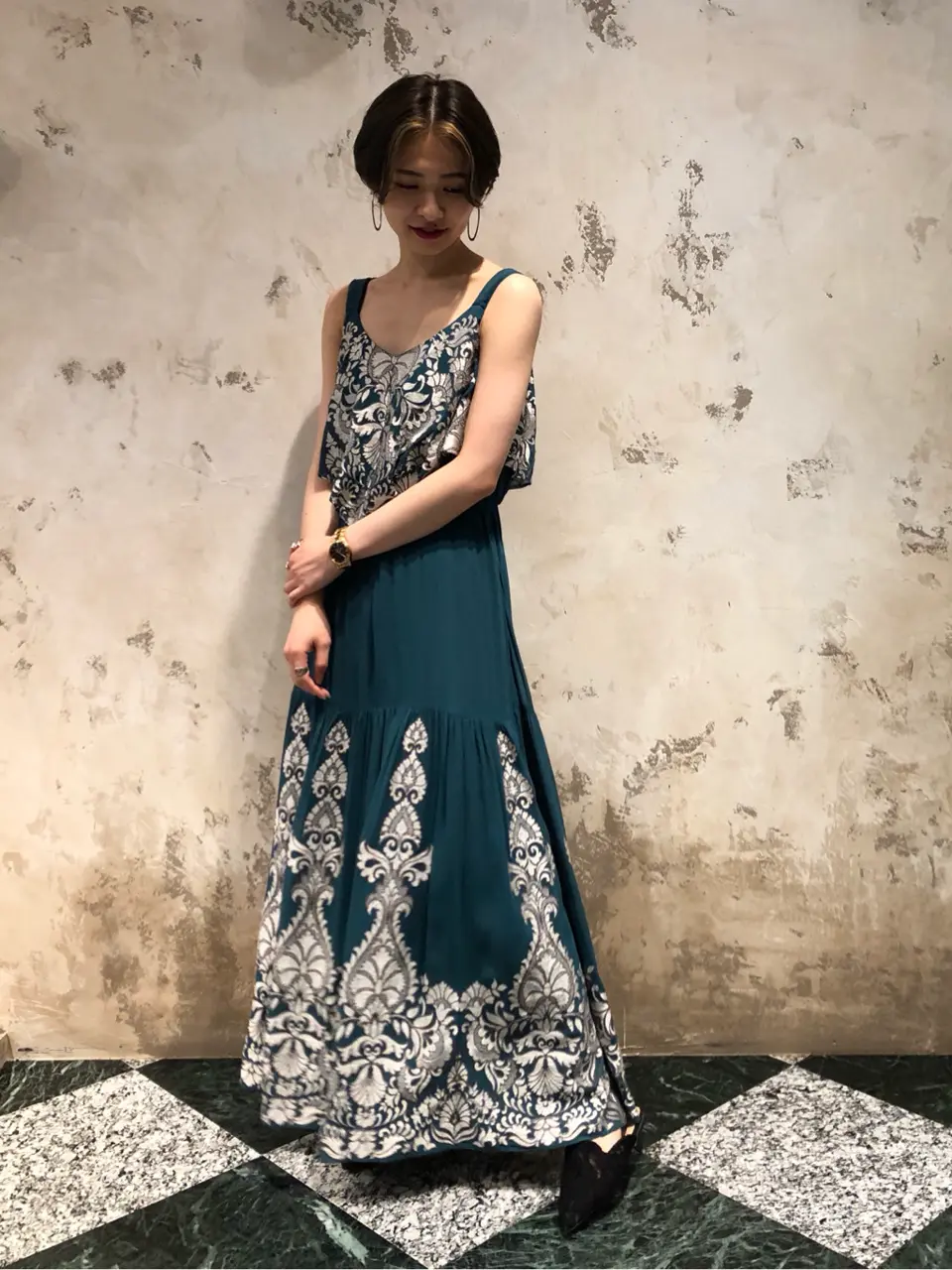 GRACE CONTINENTAL The Banquet HOSHINO コーディネート画像