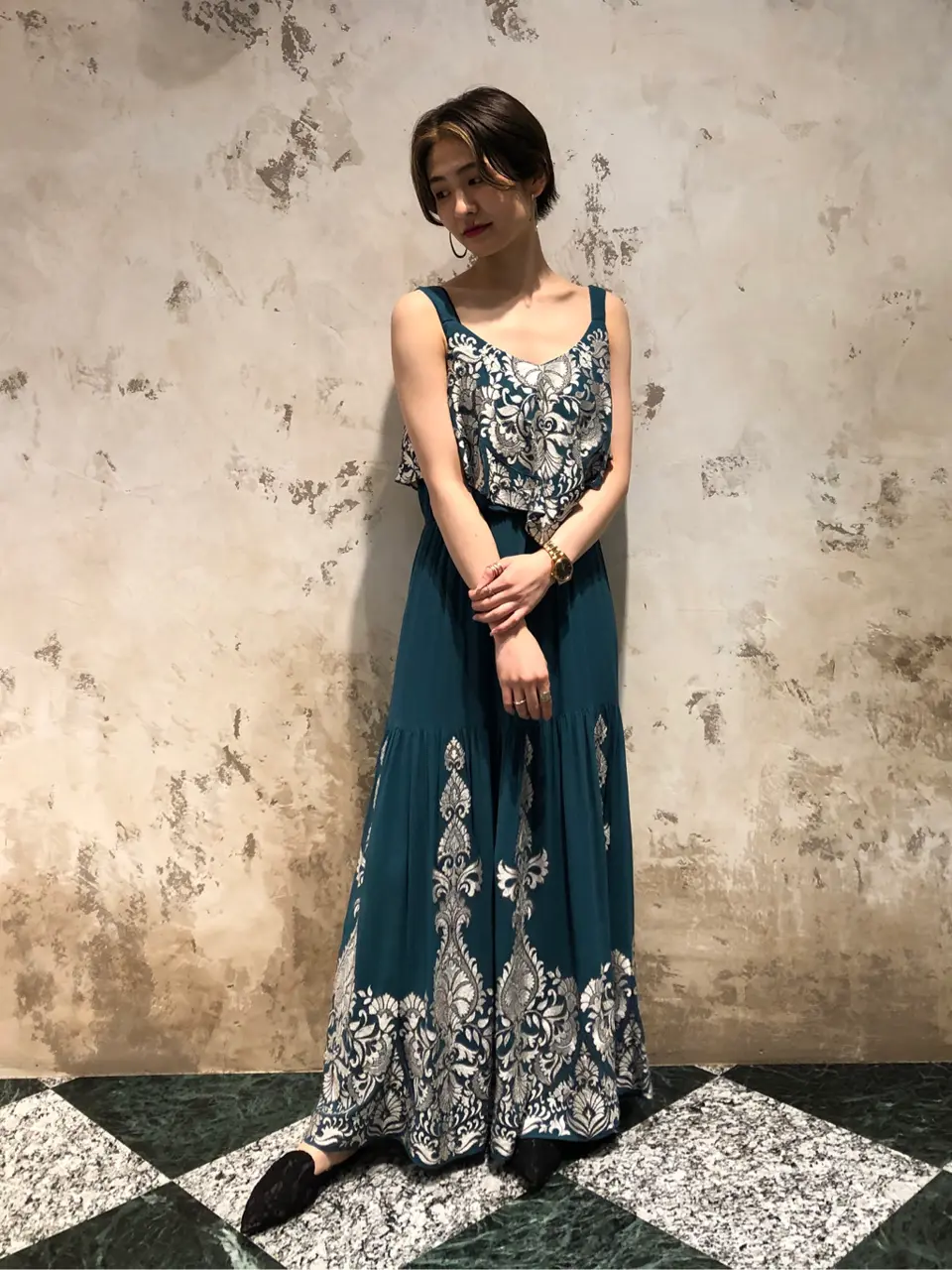 GRACE CONTINENTAL The Banquet HOSHINO コーディネート画像