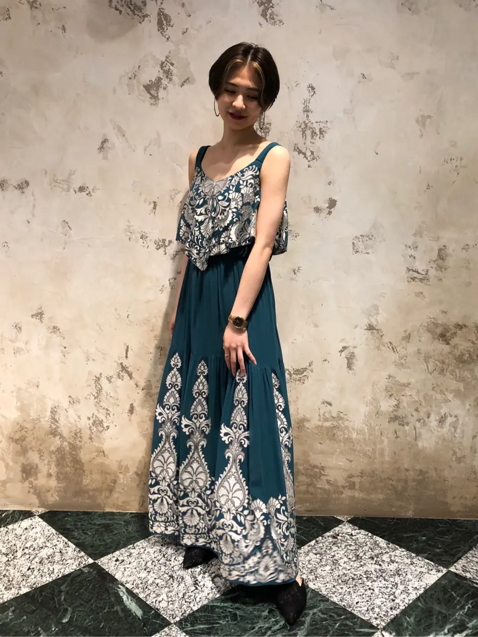 GRACE CONTINENTAL The Banquet HOSHINO コーディネート画像