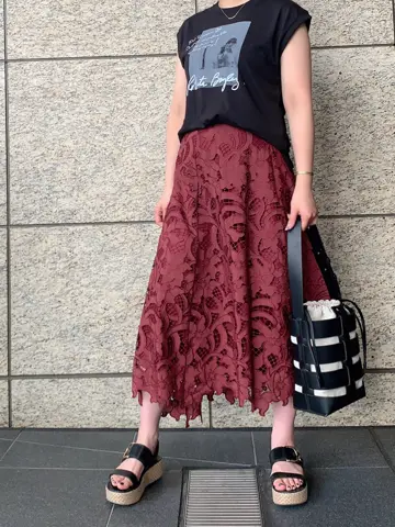 GRACE CONTINENTAL The Banquet 日笠　雅 コーディネート画像