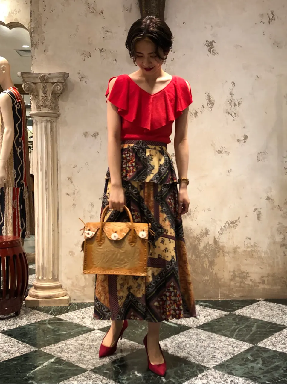 GRACE CONTINENTAL The Banquet HOSHINO コーディネート画像