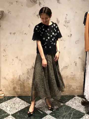 GRACE CONTINENTAL The Banquet HOSHINO コーディネート画像