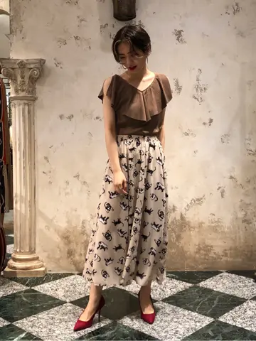 GRACE CONTINENTAL The Banquet HOSHINO コーディネート画像