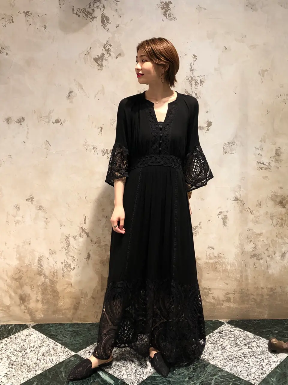 GRACE CONTINENTAL The Banquet HOSHINO コーディネート画像