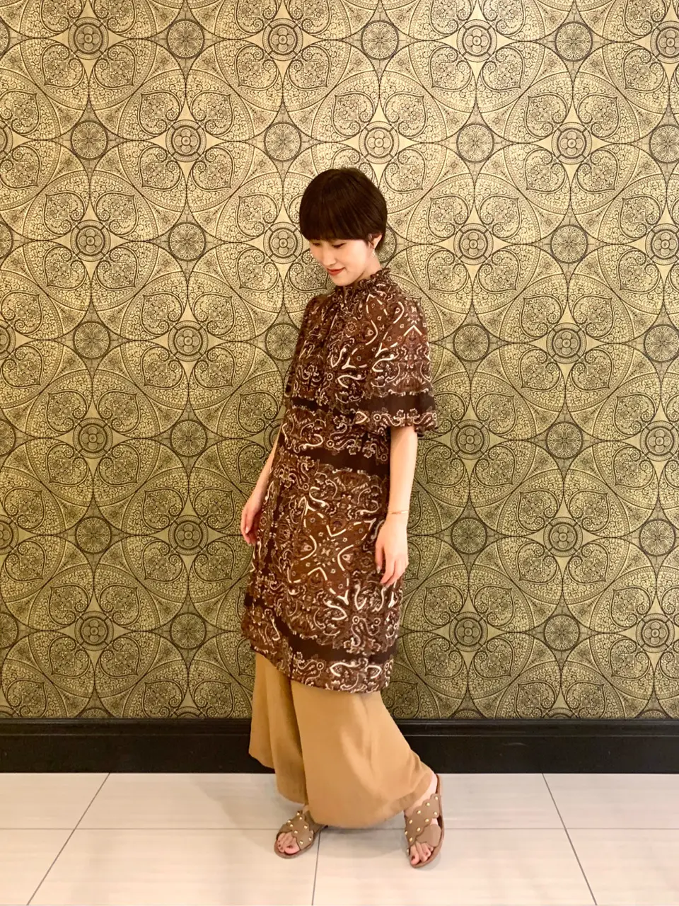 GRACE CONTINENTAL The Banquet 平岩　みなみ コーディネート画像