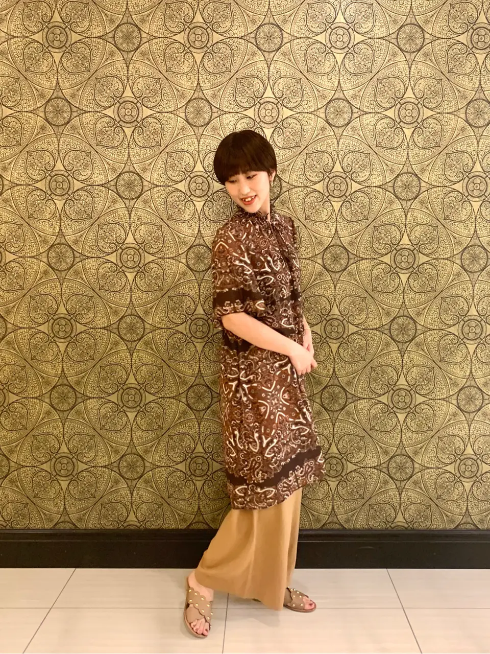 GRACE CONTINENTAL The Banquet 平岩　みなみ コーディネート画像