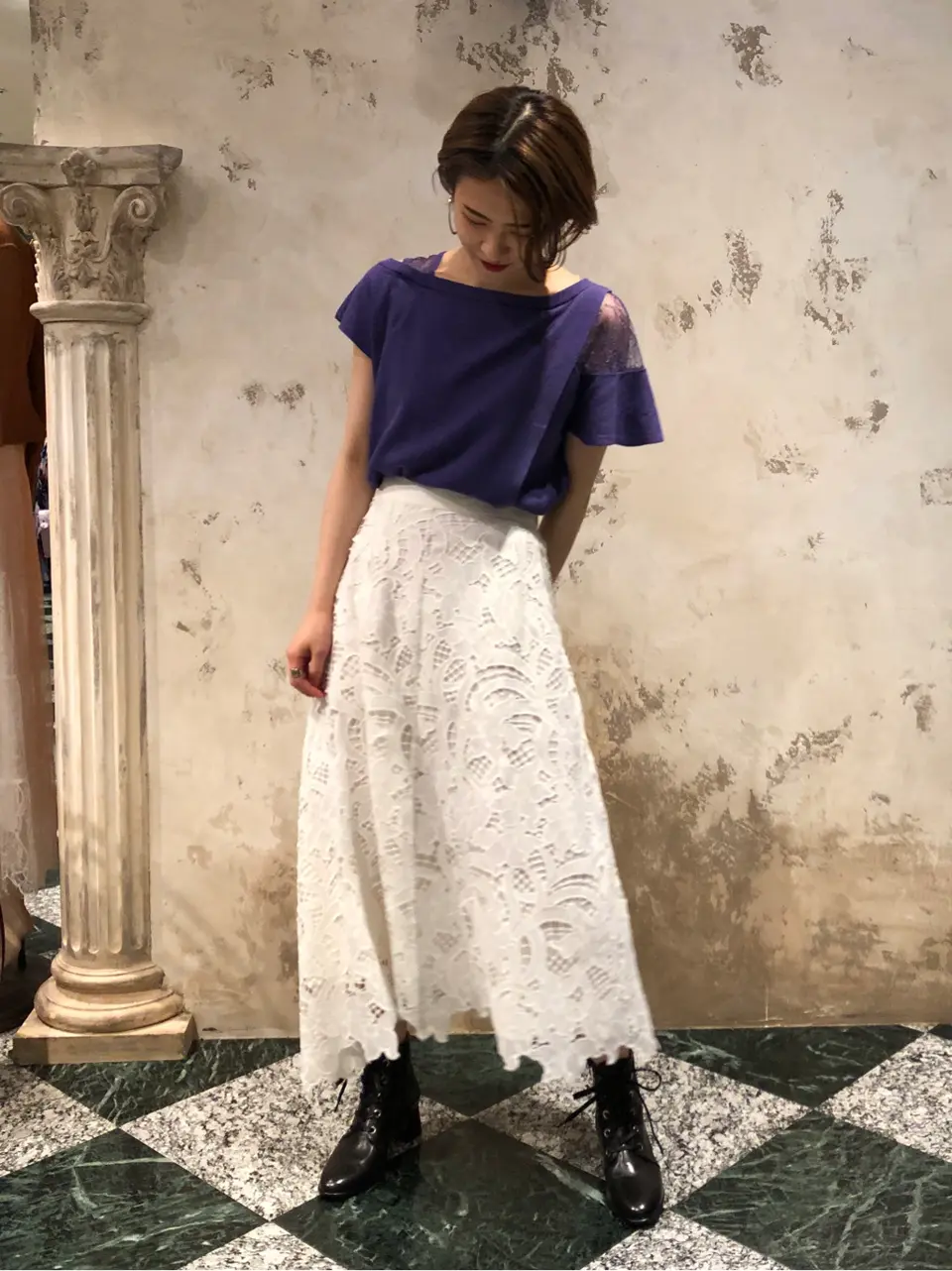 GRACE CONTINENTAL The Banquet HOSHINO コーディネート画像