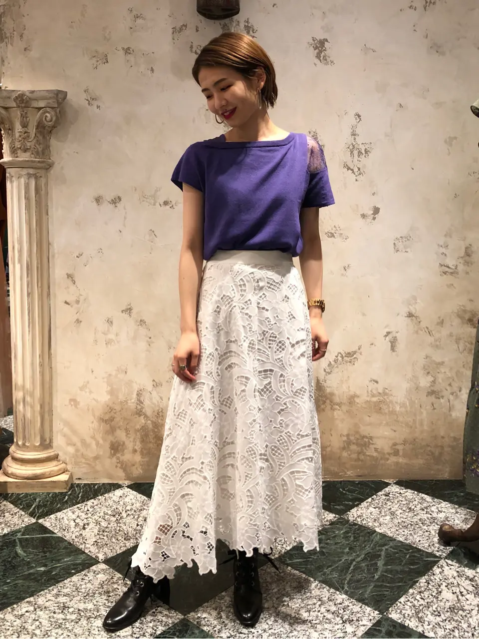 GRACE CONTINENTAL The Banquet HOSHINO コーディネート画像