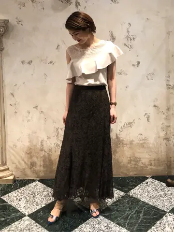 GRACE CONTINENTAL The Banquet HOSHINO コーディネート画像