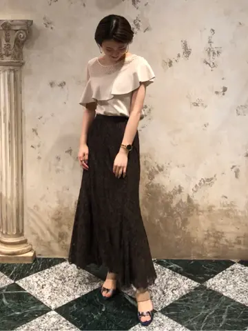 GRACE CONTINENTAL The Banquet HOSHINO コーディネート画像