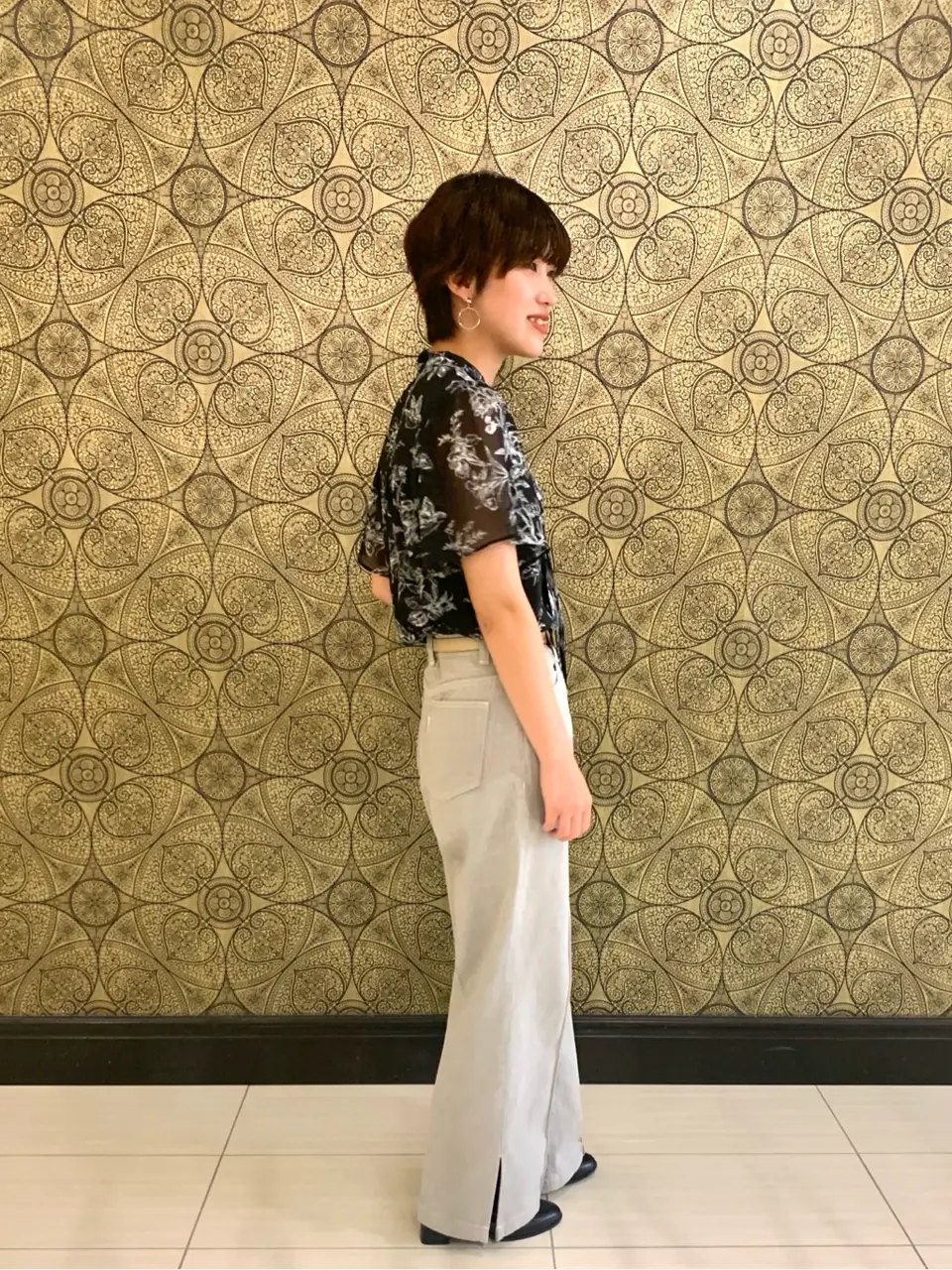 GRACE CONTINENTAL The Banquet 平岩　みなみ コーディネート画像