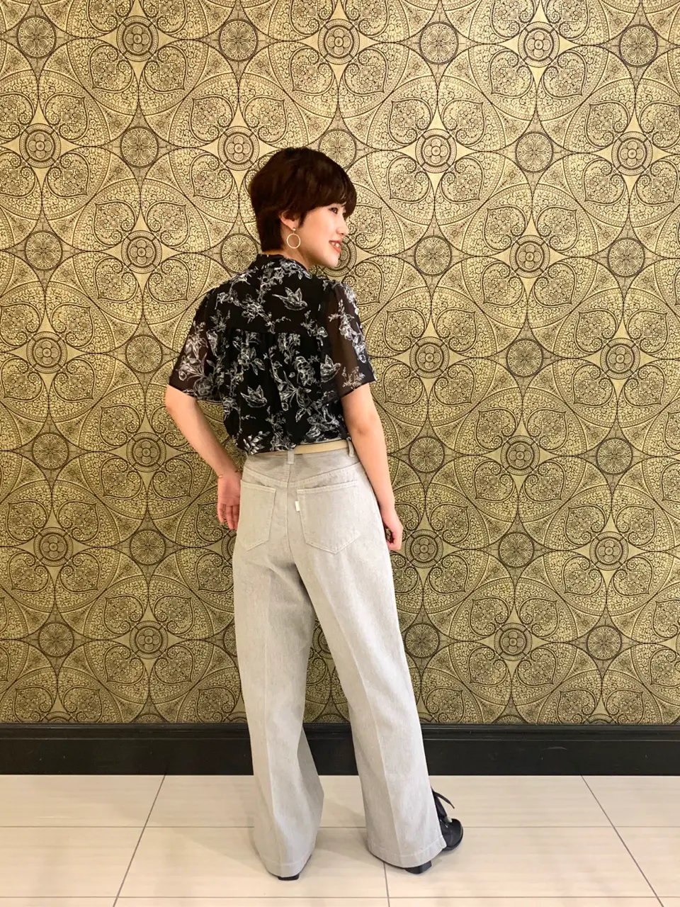 GRACE CONTINENTAL The Banquet 平岩　みなみ コーディネート画像