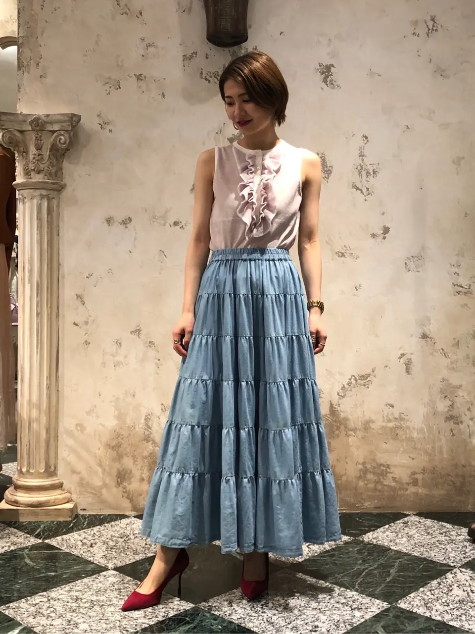 GRACE CONTINENTAL The Banquet HOSHINO コーディネート画像