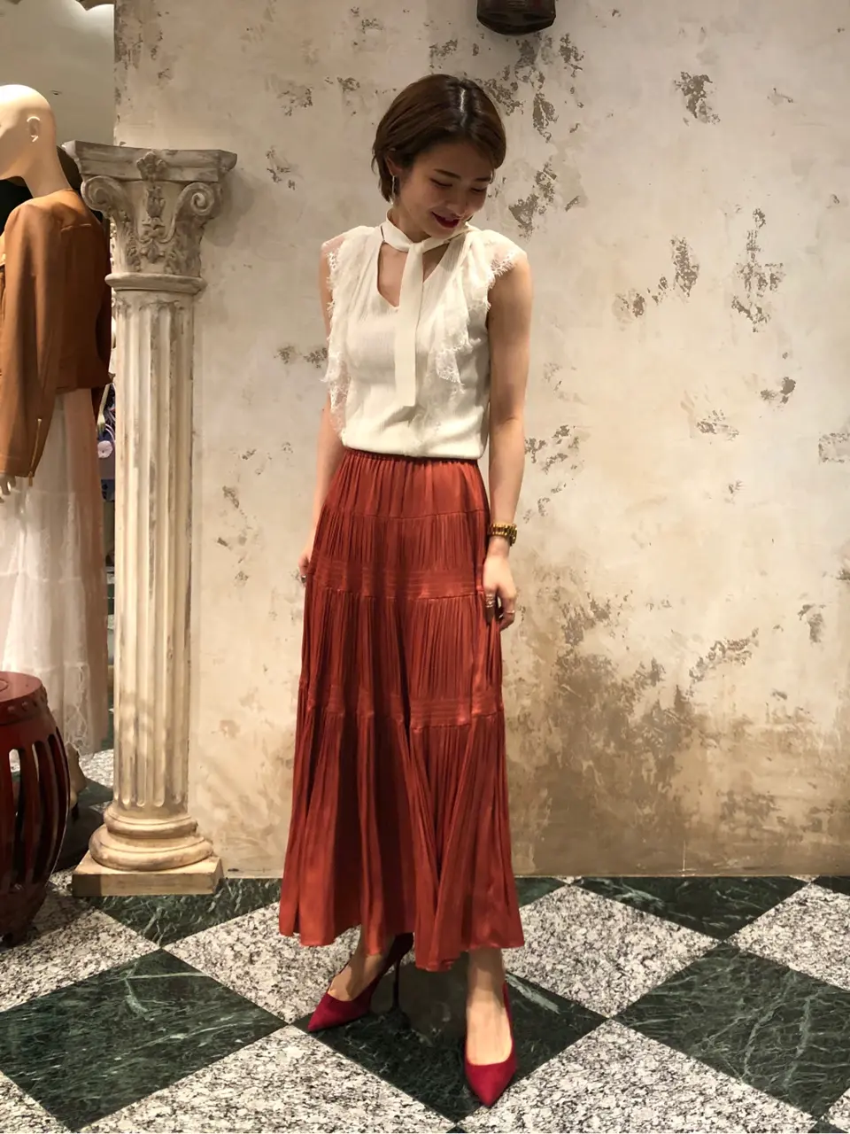 GRACE CONTINENTAL The Banquet HOSHINO コーディネート画像