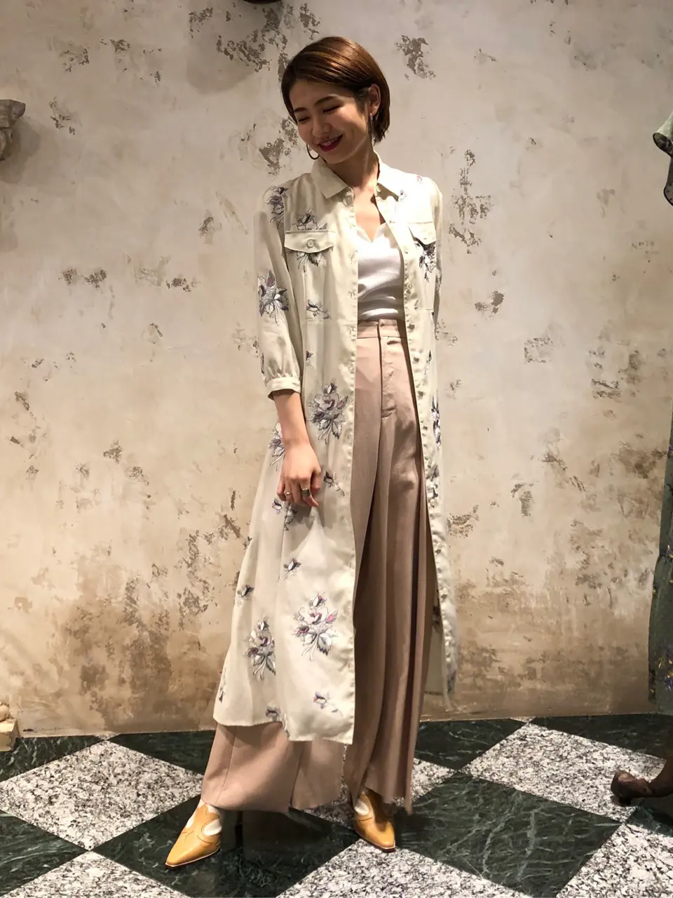 GRACE CONTINENTAL The Banquet HOSHINO コーディネート画像