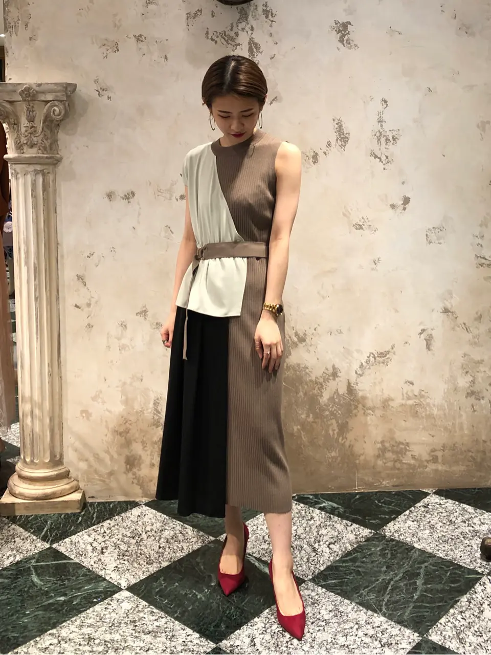 GRACE CONTINENTAL The Banquet HOSHINO コーディネート画像