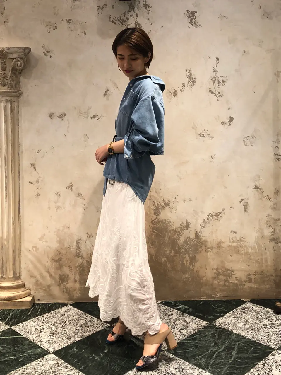 GRACE CONTINENTAL The Banquet HOSHINO コーディネート画像