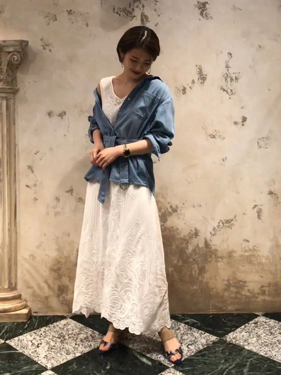 GRACE CONTINENTAL The Banquet HOSHINO コーディネート画像